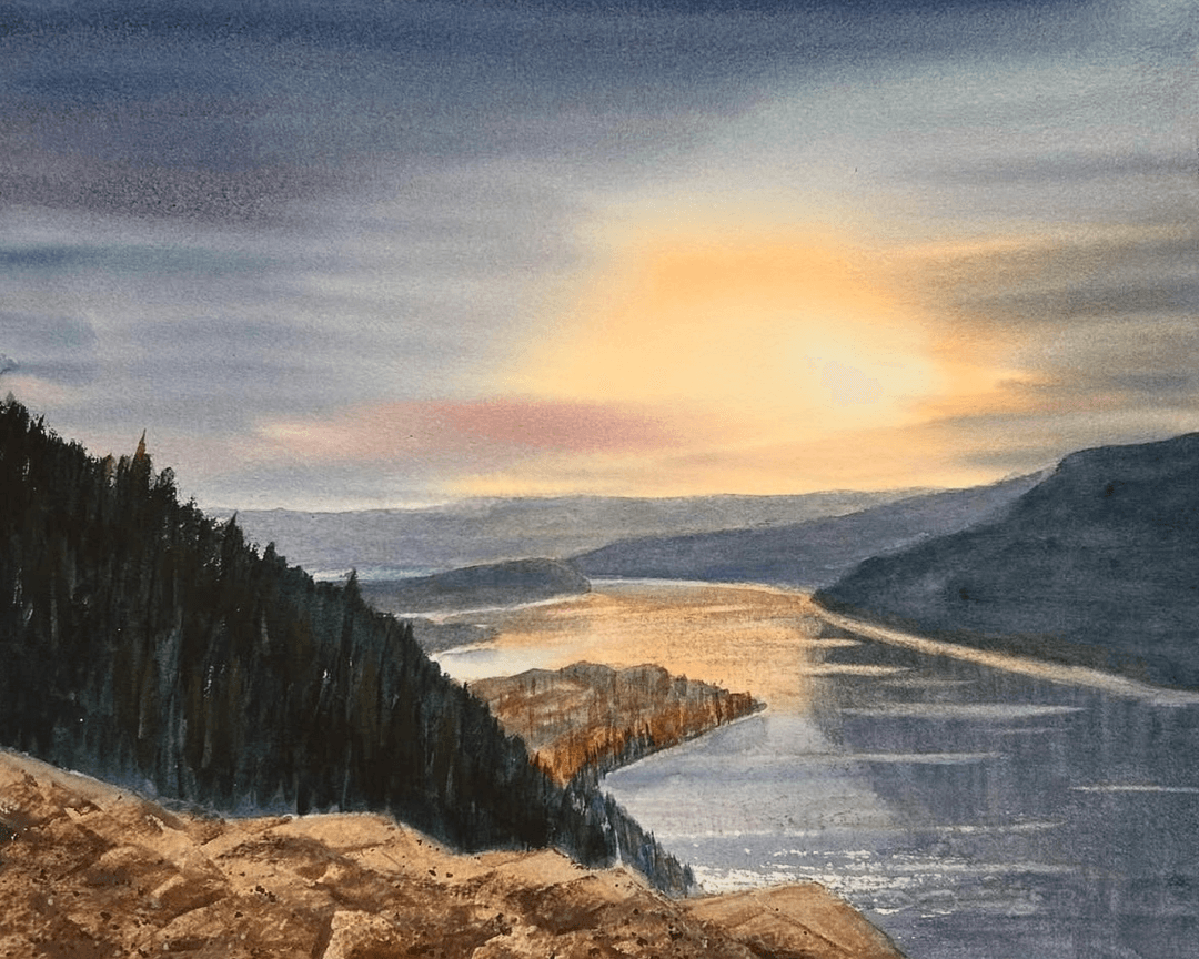 Sky watercolor 4